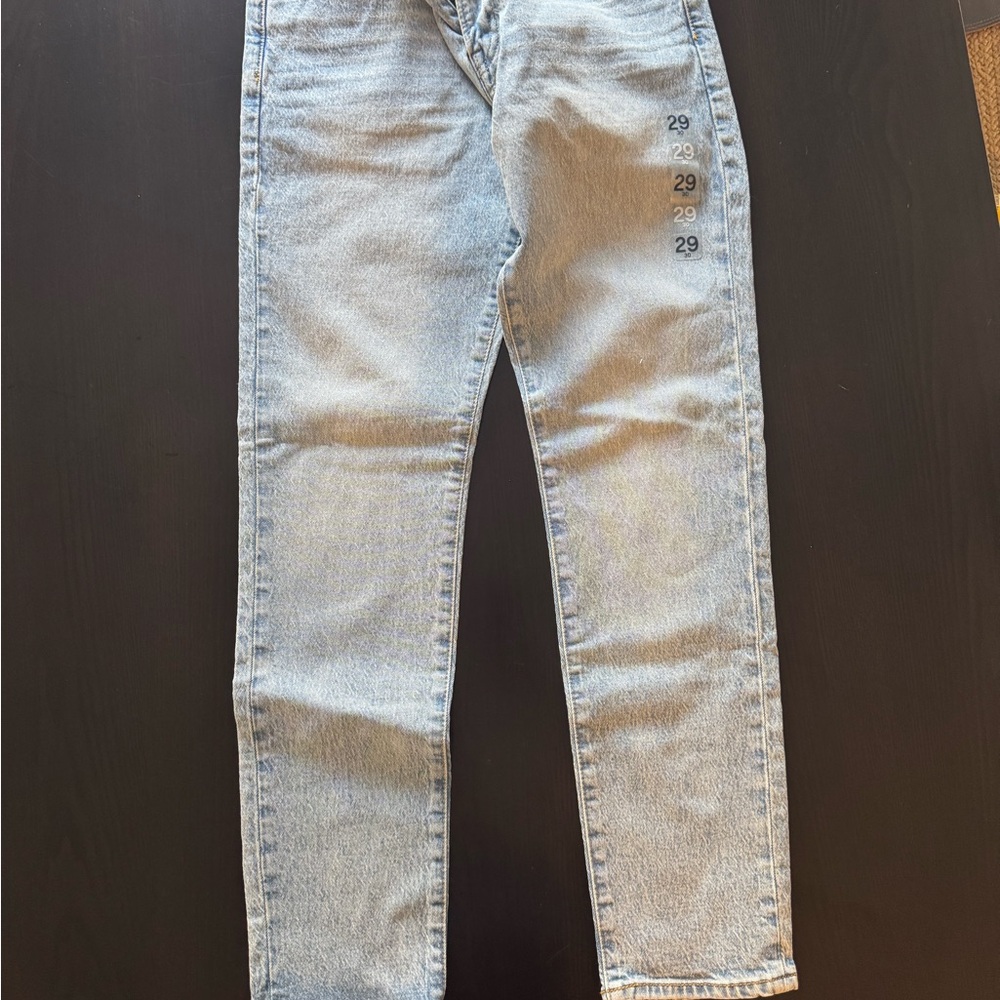 GAP Men's Straight Jeans - Light Blue - Picture 1 of 4